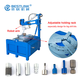 Rectificadora neumática de broca de botón de carburo de tungsteno a precio de fábrica Bestlink